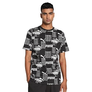 Puma Mens Polyester Regular Fit T-Shirt