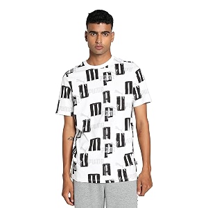 Puma Mens Polyester Regular Fit T-Shirt