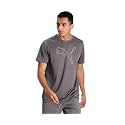Puma Men's Polyester Regular Fit T-Shirt