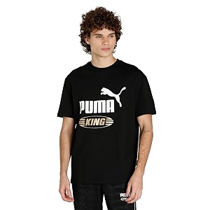 Puma Mens Printed Regular Fit T-Shirt
