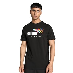 Puma Mens Printed Regular Fit T-Shirt