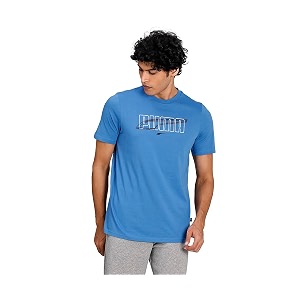 Puma Mens Printed Regular Fit T-Shirt
