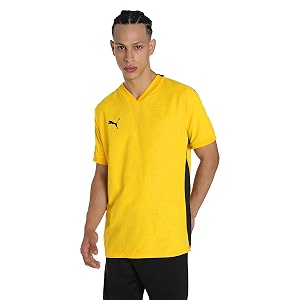 puma men polyester printed slim fit t-shirt