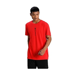 PUMA Mens Printed Regular Fit T-Shirt