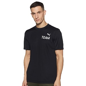 PUMA Mens Printed Regular Fit Staff Uniform