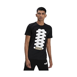 Puma Mens Printed Regular Fit T-Shirt