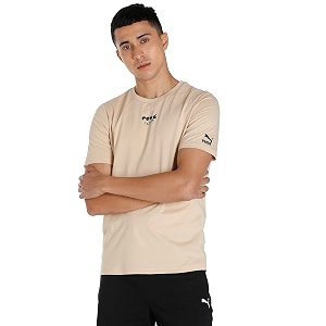 Puma Mens Cotton Regular Fit T-Shirt