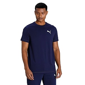 Puma Cotton Blend Regular Fit Mens T-Shirt