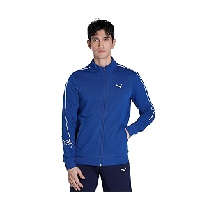 puma men39s cotton solid standard length a-line coat
