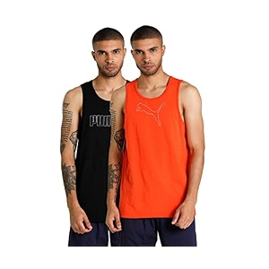 Puma Mens Solid Regular Fit T-Shirt