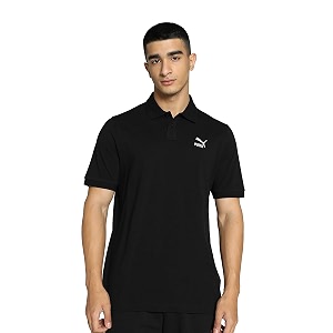 Puma Mens Solid Regular Fit T-Shirt
