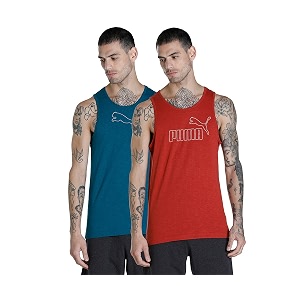 Puma Mens Solid Regular Fit T-Shirt