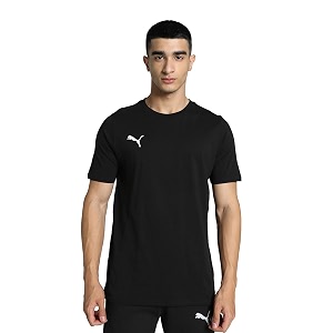 Puma Mens Solid Regular Fit T-Shirt