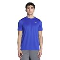 Puma Men Polyester Solid Regular Fit T-Shirt