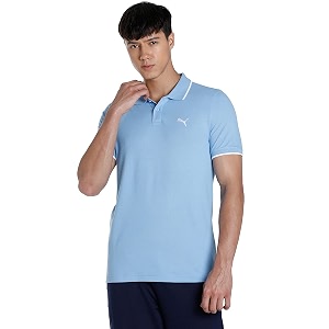 Puma Mens Solid Slim Fit T Shirt