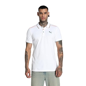 Puma Mens Solid Slim Fit T-Shirt