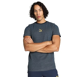 Puma Mens Solid Slim Fit T-Shirt