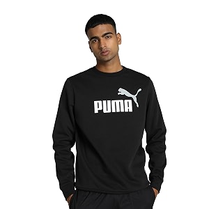 Puma Men Cotton Crew Neck Sweatshirt
