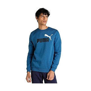 Puma Men Cotton Crew Neck Sweatshirt