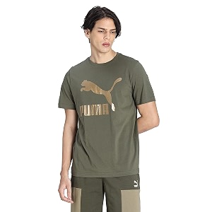 Puma Men Cotton Regular Fit T-Shirt