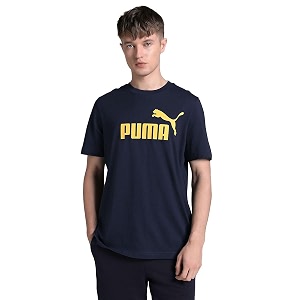 Puma Men Cotton Solid Regular Fit Tees