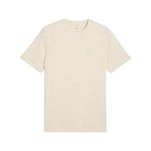 puma men cotton solid regular fit tees