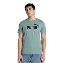 Puma Men Cotton Solid Regular Fit Tees