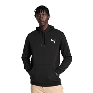 PUMA Men Polycotton Regular Fit Hooded Sweatshirt