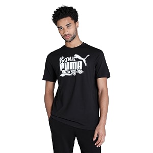 Puma Men Polyester Regular Fit T-Shirt