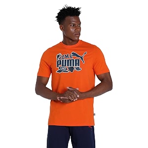Puma Men Polyester Regular Fit T-Shirt