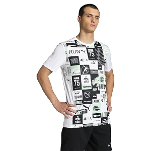 PUMA Men Regular Fit T-Shirt