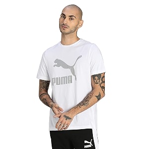 Puma Men Cotton Regular Fit T-Shirt