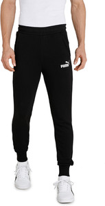 PUMA Men Solid Black Track Pants