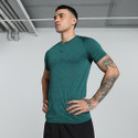 PUMA Men Solid Round Neck Cotton Blend
