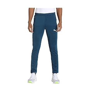 puma solid polyester blend regular fit mens track pants