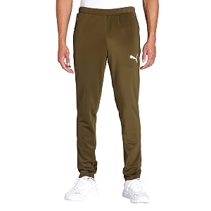 puma solid polyester blend regular fit mens track pants