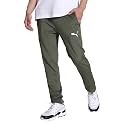 Puma Solid Polyester Blend Regular Fit Mens Track Pants