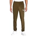 Puma Solid Polyester Blend Regular Fit Mens Track Pants