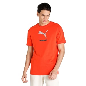 PUMA Men Regular Fit T-Shirt