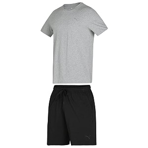 Puma Men Regular Fit T-Shirt Material Cotton