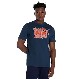 Puma Men Polyester Regular Fit T-Shirt