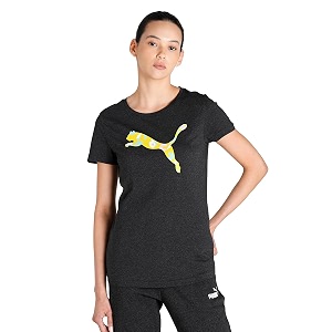Puma Womens Cotton Regular Fit T-Shirt
