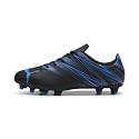 PUMA Mens Attacanto Soccer Cleated, Firm Ground - Black