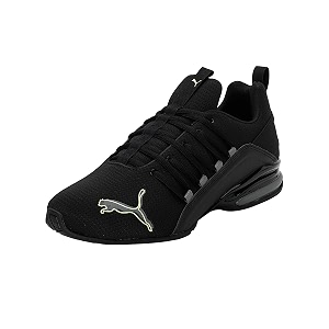 Puma Mens Axelion Logo Pack Running Shoe