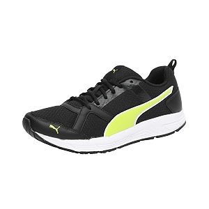 PUMA Mens Mesh Lace Up Sports Shoes
