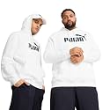 PUMA Mens Essentials No. 1 Logo Hoodie Casual Outerwear Casual - Black