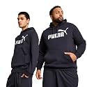 PUMA Mens Essentials No. 1 Logo Hoodie Casual Outerwear Casual - Black