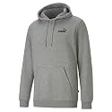 PUMA Mens Essentials No. 1 Logo Hoodie Casual Outerwear Casual - Black