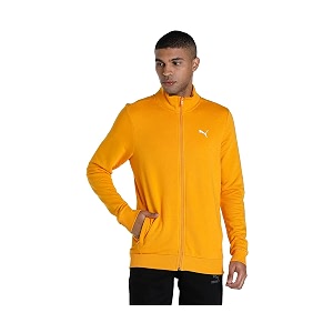 Puma Men Cotton Blend Standard Length Jacket