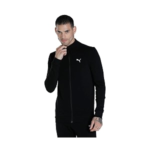 Puma Men Cotton Blend Standard Length Jacket